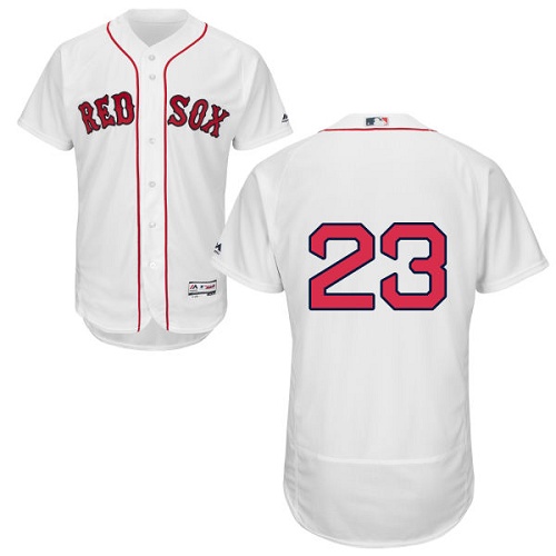 Red Sox #23 Blake Swihart White Flexbase Authentic Collection Stitched MLB Jersey